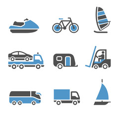 Transport Icons - A set of third