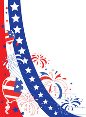 Independence Day , background.