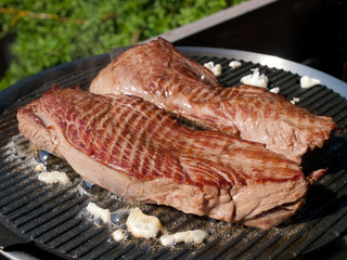 Steaks auf dem Grill
