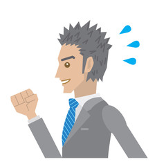 サラリーマン 走る