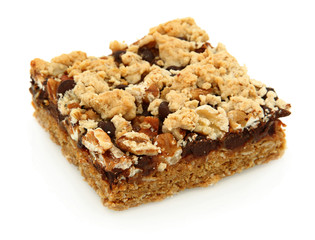 Caramelita Bar Isolated On White