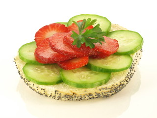 Colorful sandwich