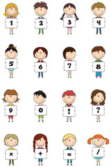 Kid Numbers & Symbols