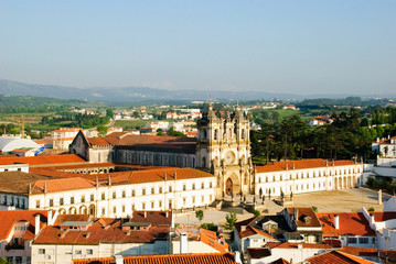 Fototapeta na wymiar Alcobaca monastery, Leiria, Portugal