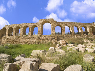 Roman Hippodrome located in Jerash, Jordan.