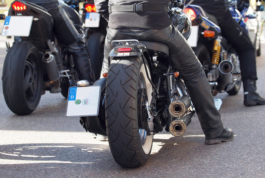 Motorradfahrer