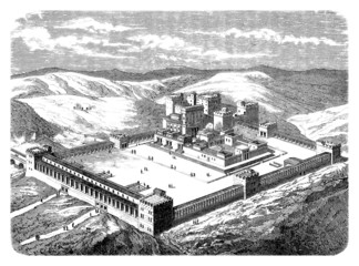 Salomon'sTemple - Reconstruction 19th century