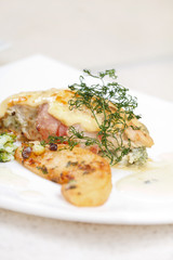 meat with vegetables