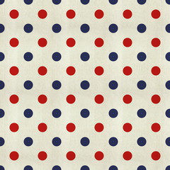 Polka Dot texture pattern with the colors of the American flag