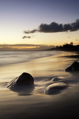 Fototapeta na wymiar Złoty piasek na plaży