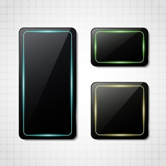 Set of vector banners