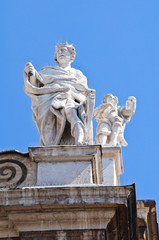 Fototapeta na wymiar Basilica of St. Mary of Steccata. Parma. Emilia-Romagna. Italy.