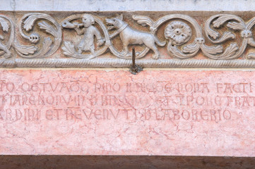 Cathedral. Parma. Emilia-Romagna. Italy.