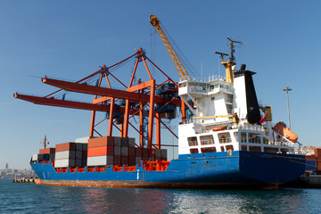 Fototapeta premium Container Ship
