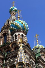 Fototapeta premium Church of the Resurrection of Christ in Saint Petersburg (3)