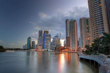 Fototapeta na wymiar Brisbane Central Business District, Australia