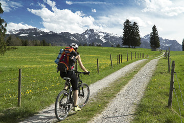 Fototapeta premium Radtour