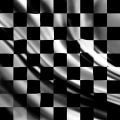Obraz premium Checkered flag