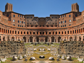 Obraz premium Trajan's Market in Rome, Italy