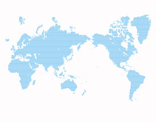 ドット世界地図 © chris
