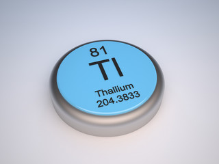 Thallium blue capsule