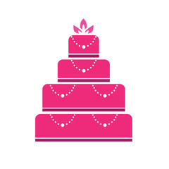 Pink cake