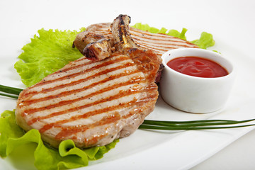 Grilled meat
