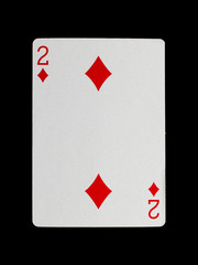 Old playing card (two)