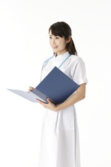 Obraz premium 看護師・１人