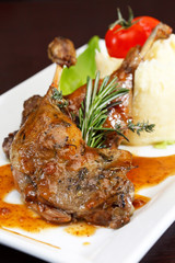 duck with vegetables