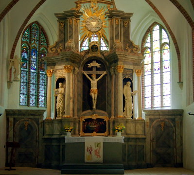 Freimaurer-Altar - Kirche in Schleswig-Holstein