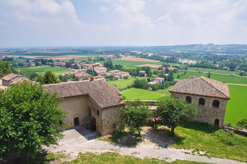 Fototapeta na wymiar Castle of Torrechiara. Emilia-Romagna. Italy.