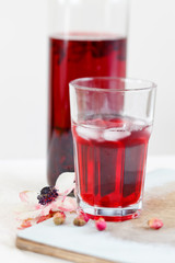 summer hibiscus tea