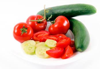 Vegetables salad