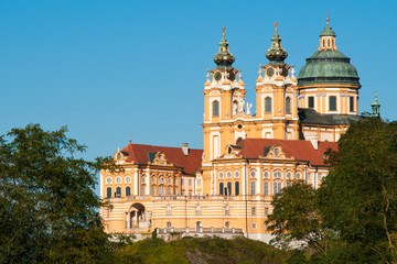 Obraz premium Stift Melk in der Wachau.