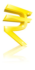 Rupee currency sign