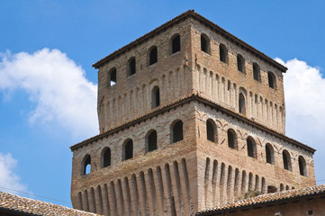 Castle of Torrechiara. Emilia-Romagna. Italy.