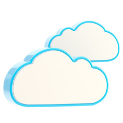 Cloud computing technology icon