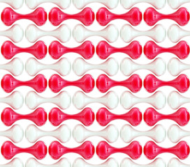 Seamless texture made of abstract elements