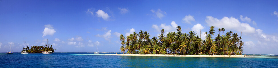 Obraz premium San Blas Islands Panorama