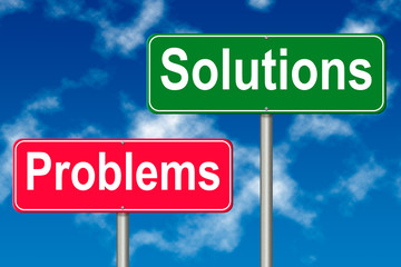 Problems and Solutions sign