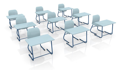 school desks