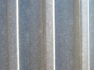 Fototapeta premium Sheet of the zincked iron. Background