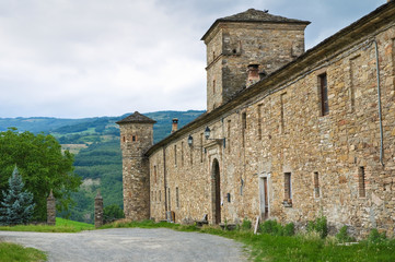 Fototapeta na wymiar Castle of Golaso. Varsi. Emilia-Romagna. Włochy.