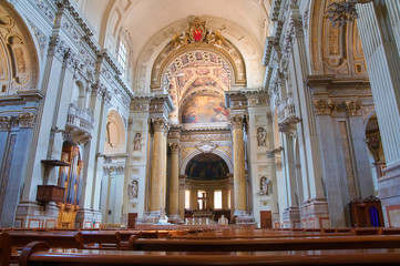 Fototapeta premium St. Pietro Cathedral. Bologna. Emilia-Romagna. Italy.