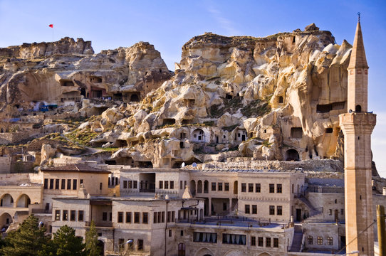 Ville d'Urgup - Cappadoce, Turquie