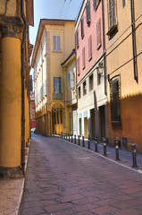 Fototapeta premium Alleyway. Bologna. Emilia-Romagna. Italy.