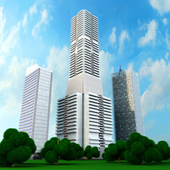 Obraz premium Urbane Bebauung