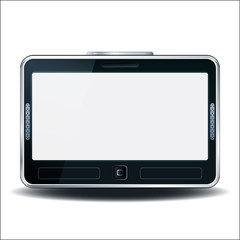 Vector phone with blank display