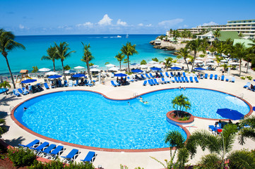 Fototapeta premium Beautiful Beach Resort
